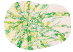 <br>daylight<br>2022／岩絵具・シナベニヤ
